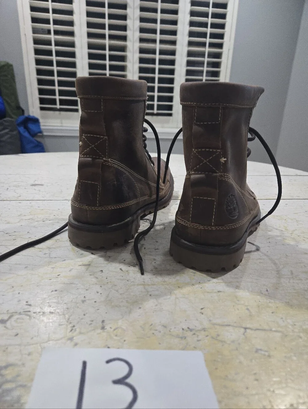 Timberland Earthkeepers Boots Men's Brown Leather Size 43-9